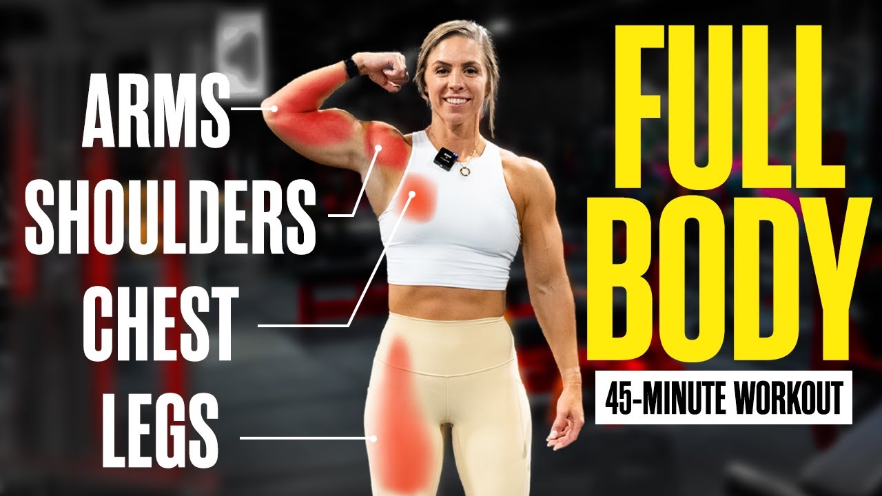 TOTAL BODY WORKOUT | 45-mins