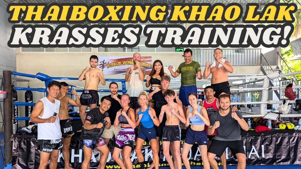 Krasses Training bei 30°C 🥵🌡️ Thaiboxing in Khao Lak
