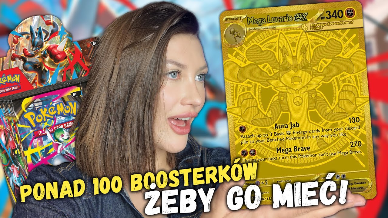 Otworzyłam PONAD 100 boosterów żeby TO WYCIĄGNĄĆ || Mega Evolutions 3 Booster Boxy
