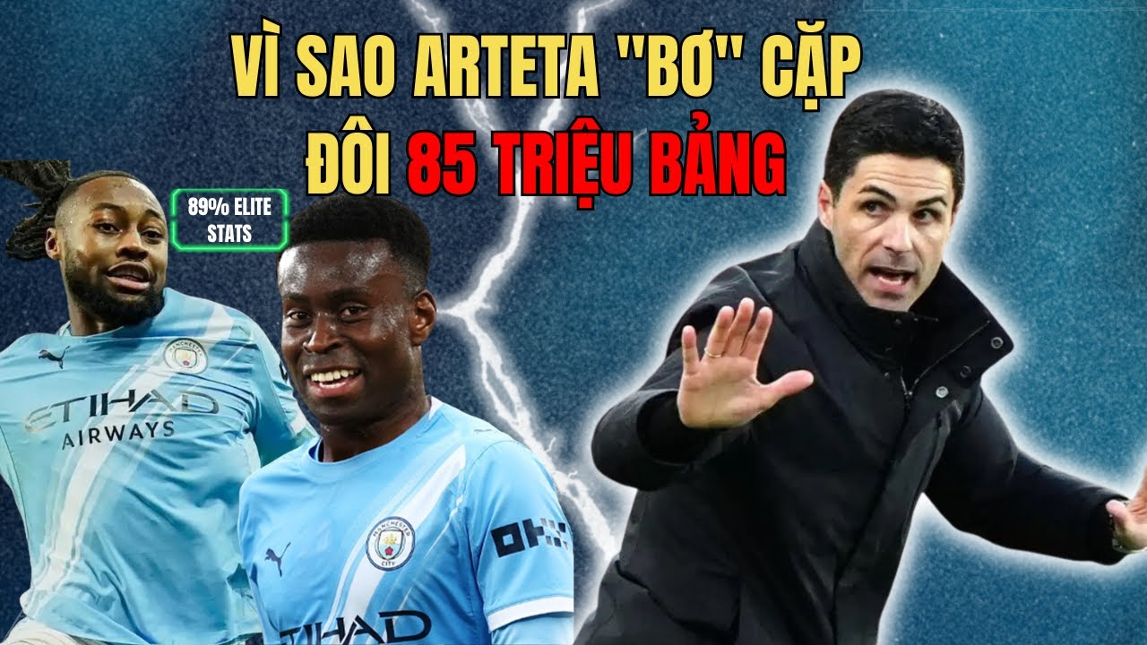 Vì sao Arteta ''bơ'' siêu tân binh Man City? Bí mật đằng sau cuộc gọi của Semenyo
