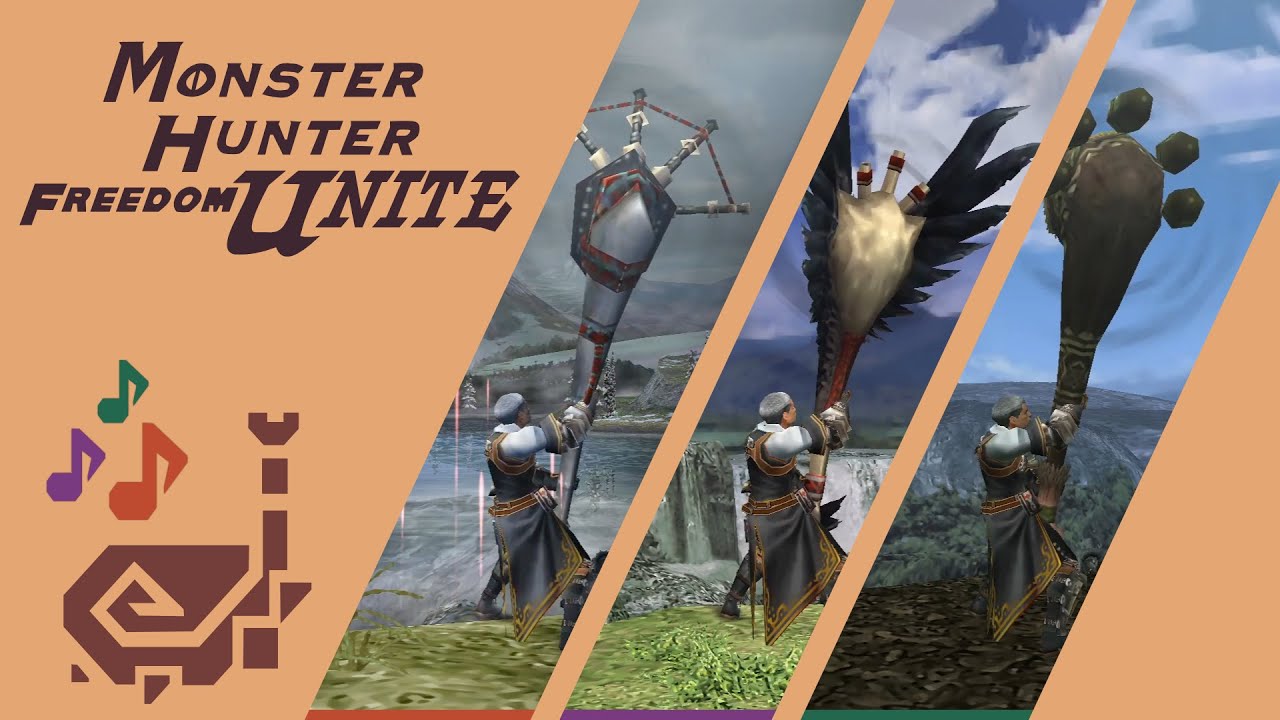 All Hunting Horn Melodies In Monster Hunter Freedom Unite (MHFU)