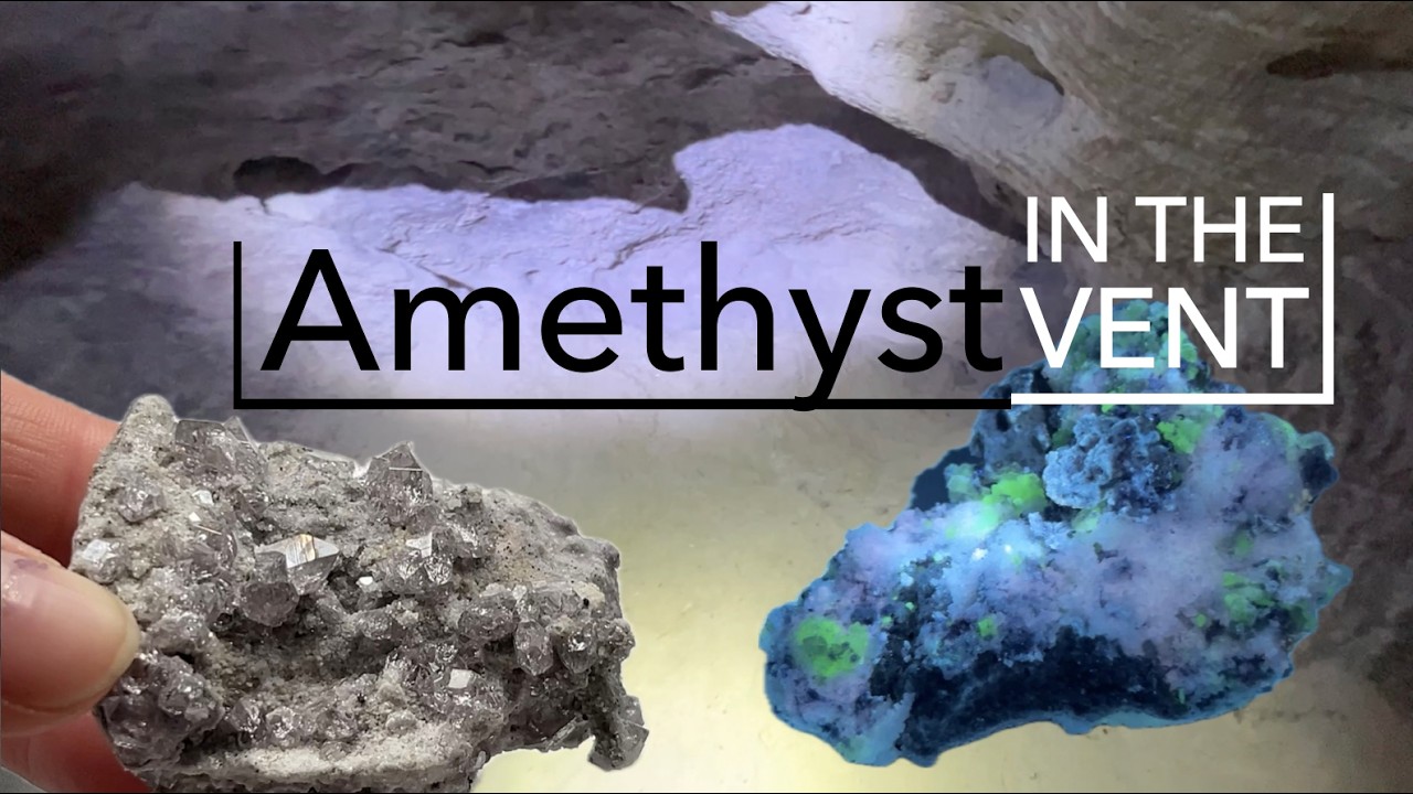 Источник аметиста на горе Топаз | + УФ-минералы
