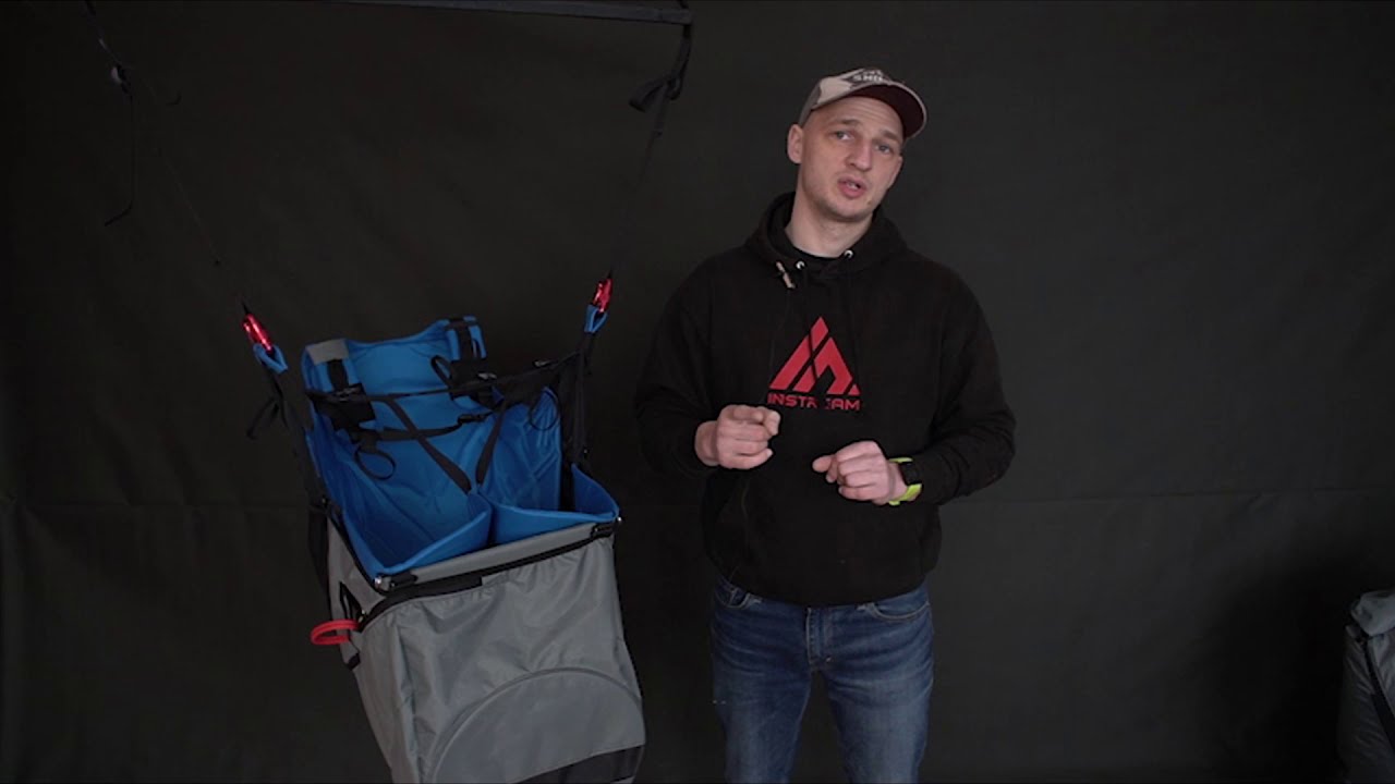 INSTREAM hike'n'fly reversible transformer harness
