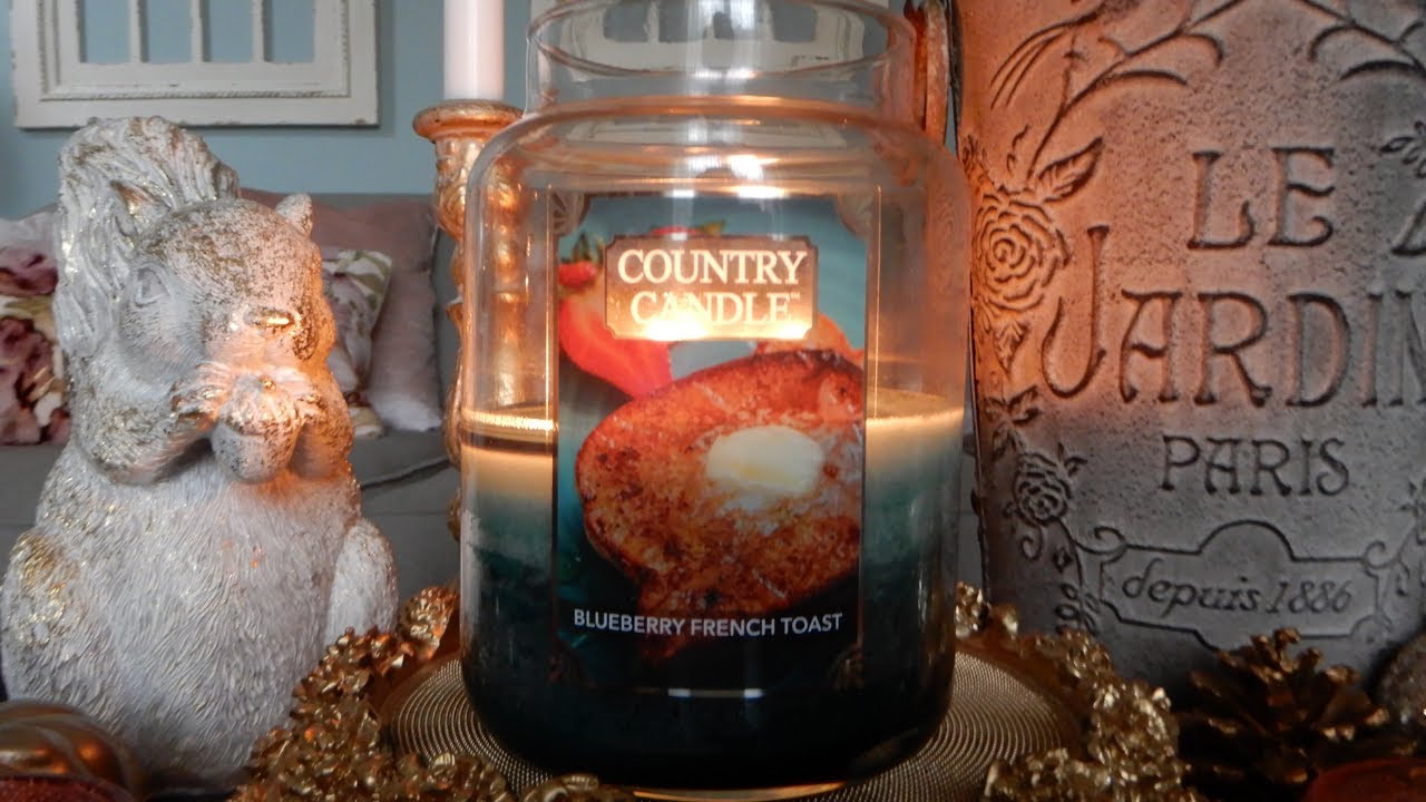 Candle Review: Kringle Country Candle Blueberry French Toast!