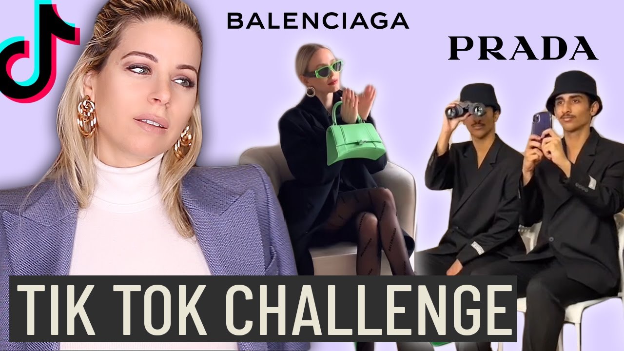FASHION STYLIST REACTS: TikTok Front Row Fashion Challenge - This is GOOD!