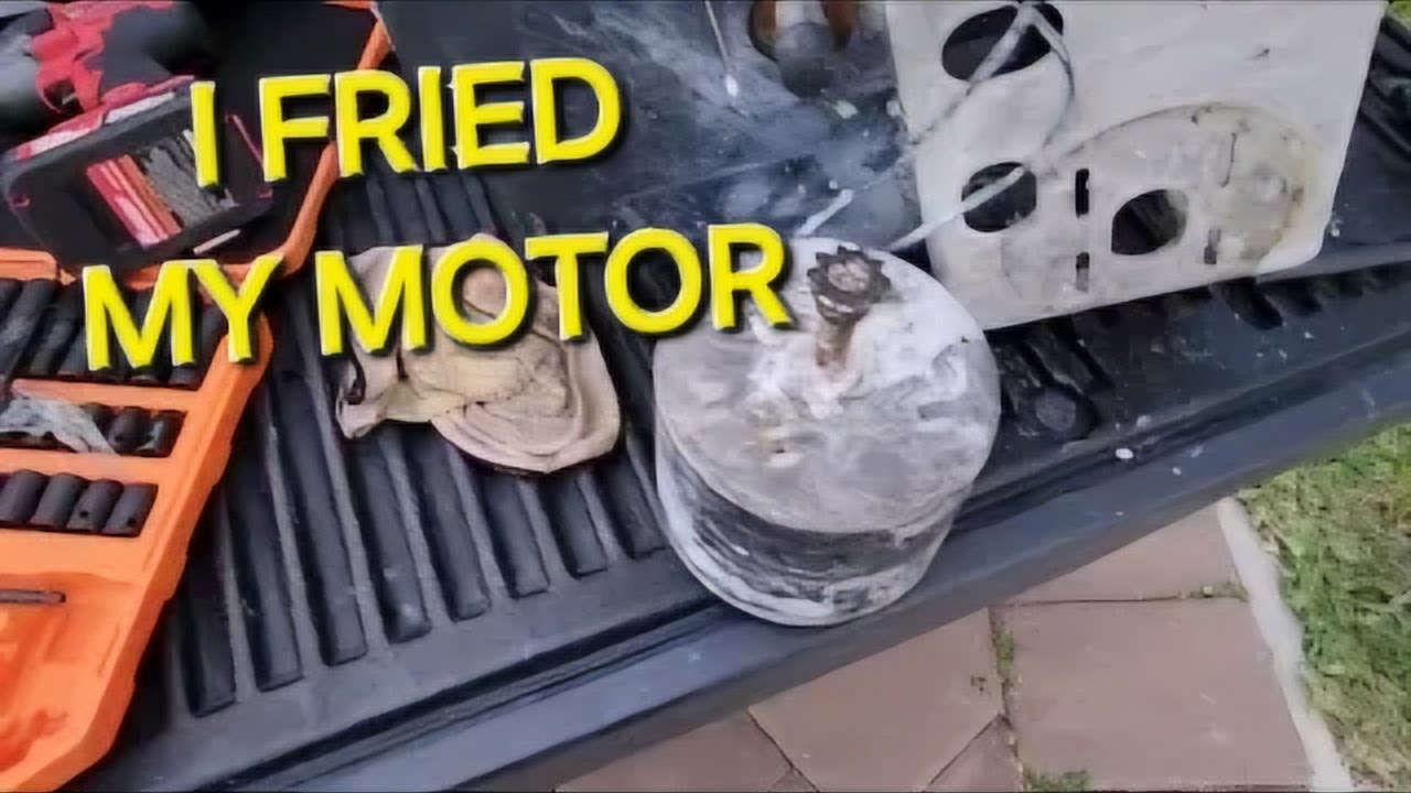 Pressure Washing Titan Electric Hose Reel | Motor Swap
