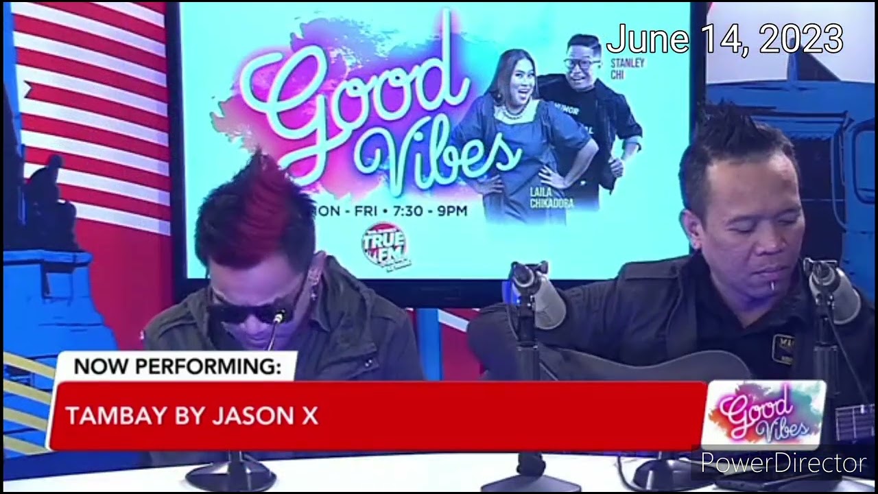 JASON X performing live with the original song 