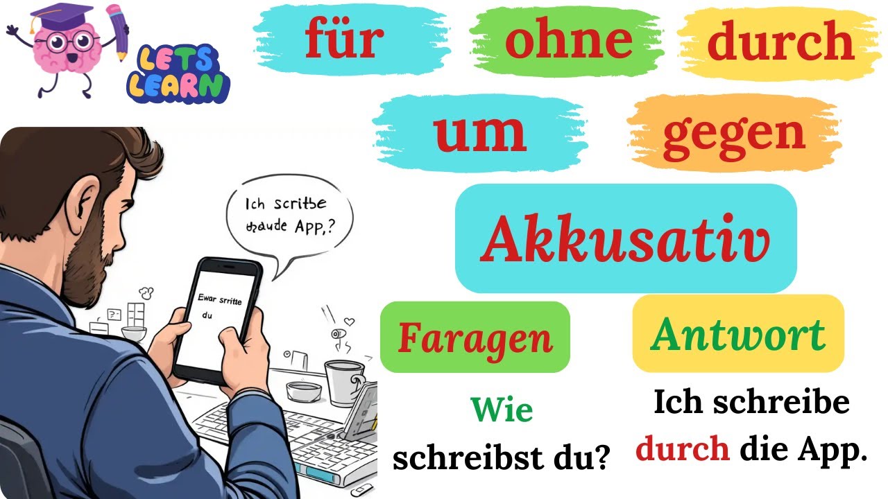 🚀 Schnell & effektiv: Akkusativ-Präpositionen durch Fragen & Antworten lernen!