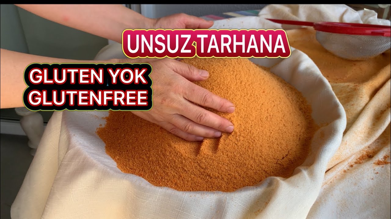 TARHANA NASIL YAPILIR? GLUTENSİZ TARHANA TARİFİ A'DAN Z'YE #glutenfree #glutensiz #glutensiztarifler