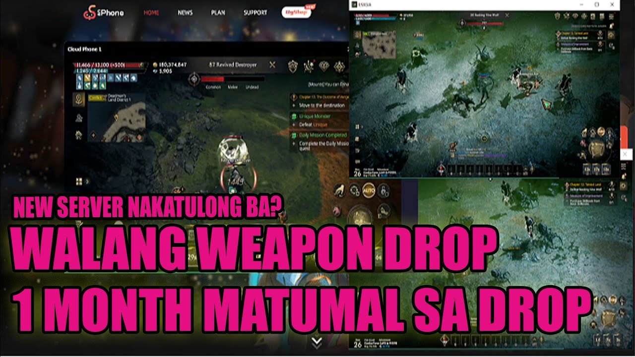 LORDNINE UPDATE MATUMALS ANG DROP NGAYON NEW SERVER PANGET DAW KITAAN UPDATE