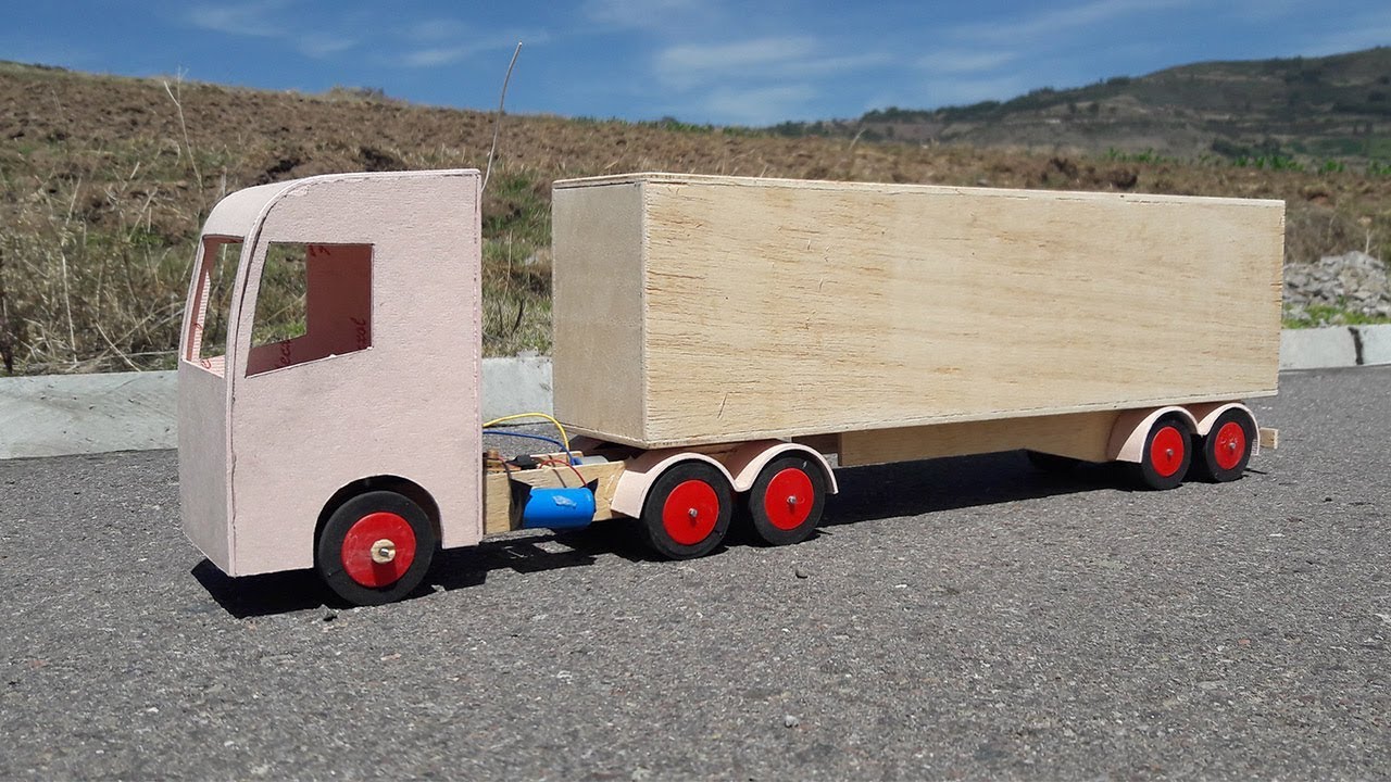 Cómo Hacer un Camión Tráiler a Radio Control
