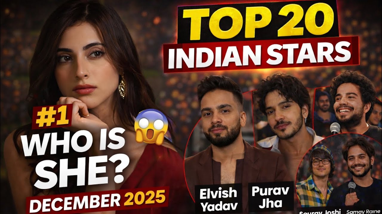 Farhana Bhatt BEATS Elvish Yadav? 😱Top 20 Indian Celebrities | Most Popular Indian Celebrities | NK