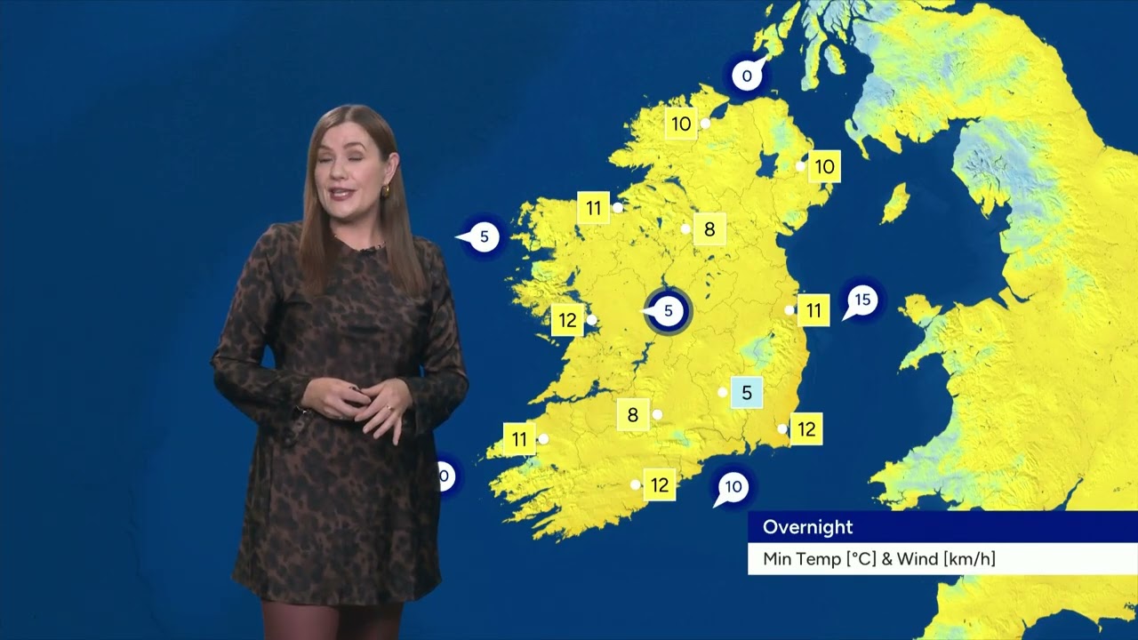 Irish weather forecast 15 Oct 2025 | Nine O'Clock Weather