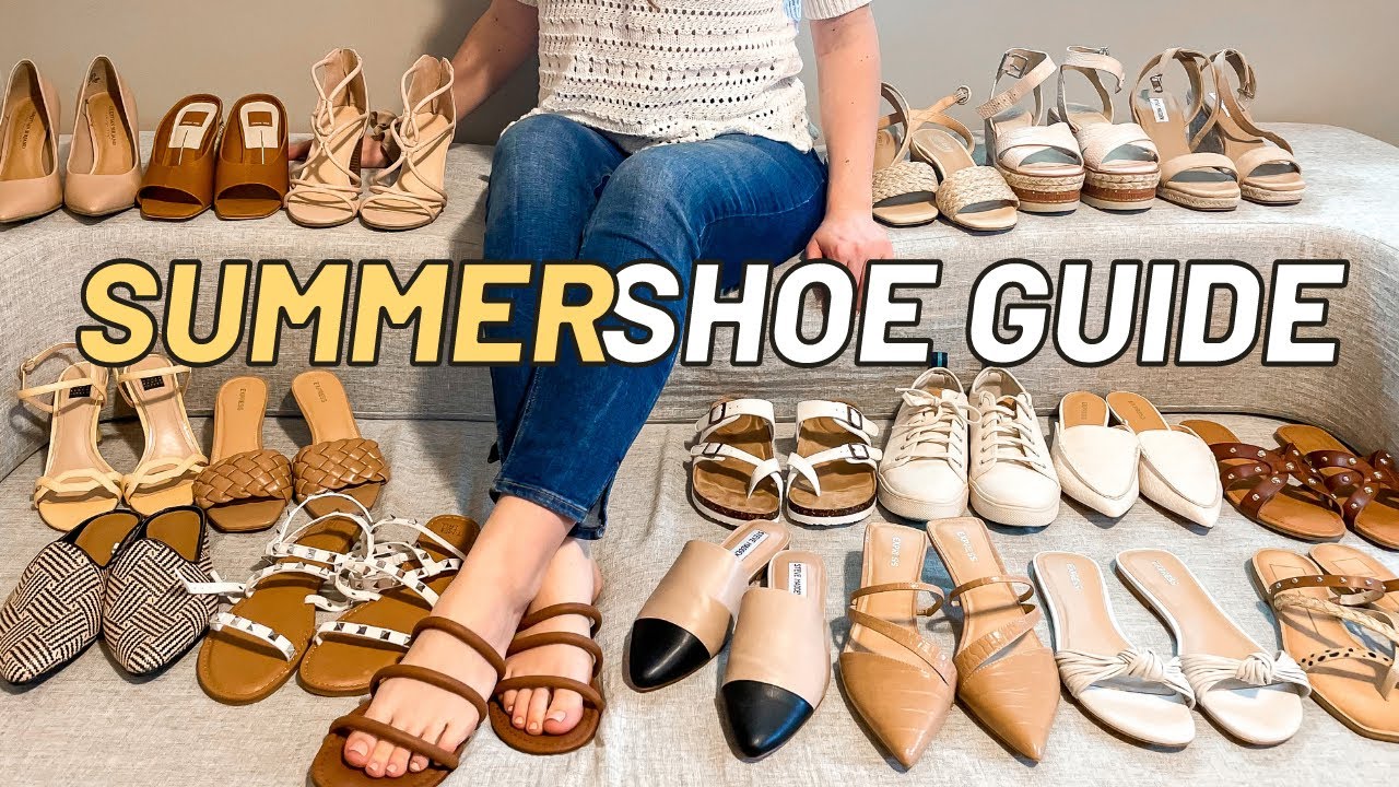 BEST SHOES FOR SUMMER | Shoe Haul 2021 Ultimate Summer Shoe Guide