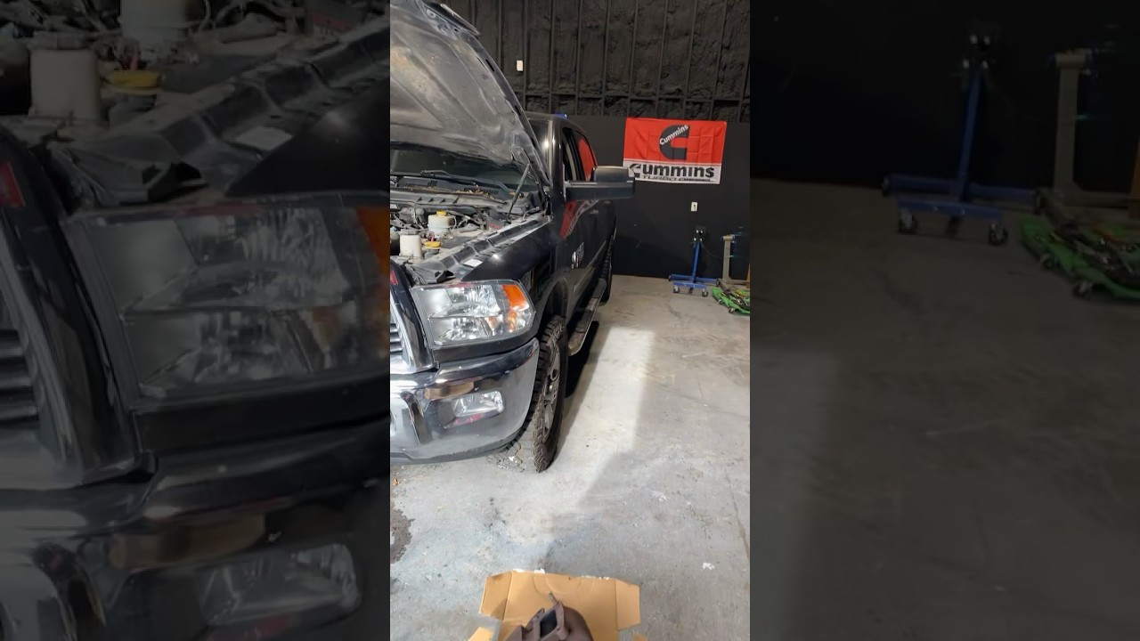 Удаление сажевого фильтра и замена турбокомпрессора на Ram 2500 2015 года с двигателем 6.7 Cummin...