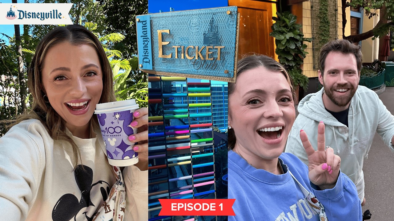 DISNEYLAND ARRIVAL DAY VLOG | Hotel Concierge Level, E-Ticket Lounge, Good Neighbor Hotel Tours