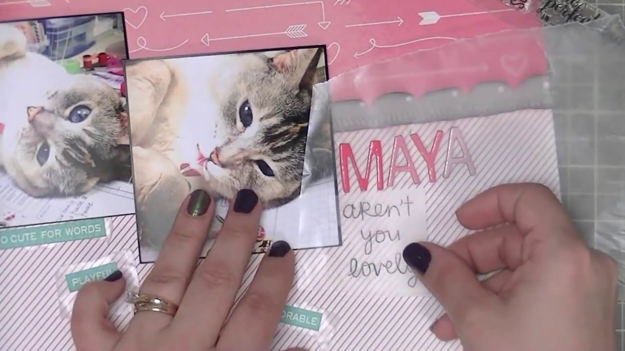 Scrapbooking Process: Maya