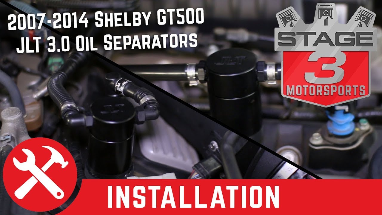 2007-2014 Shelby GT500 JLT Driver and Passenger Side Oil Separator Install