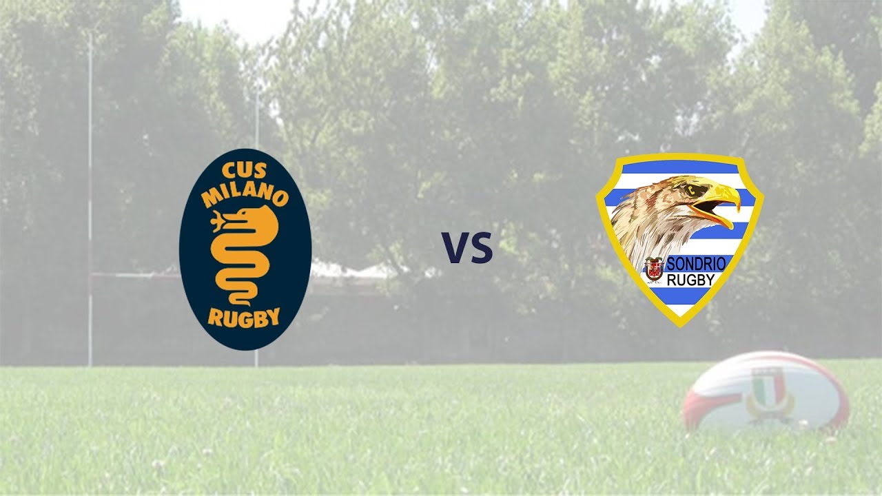 Cus Milano Rugby vs Sondrio Rugby