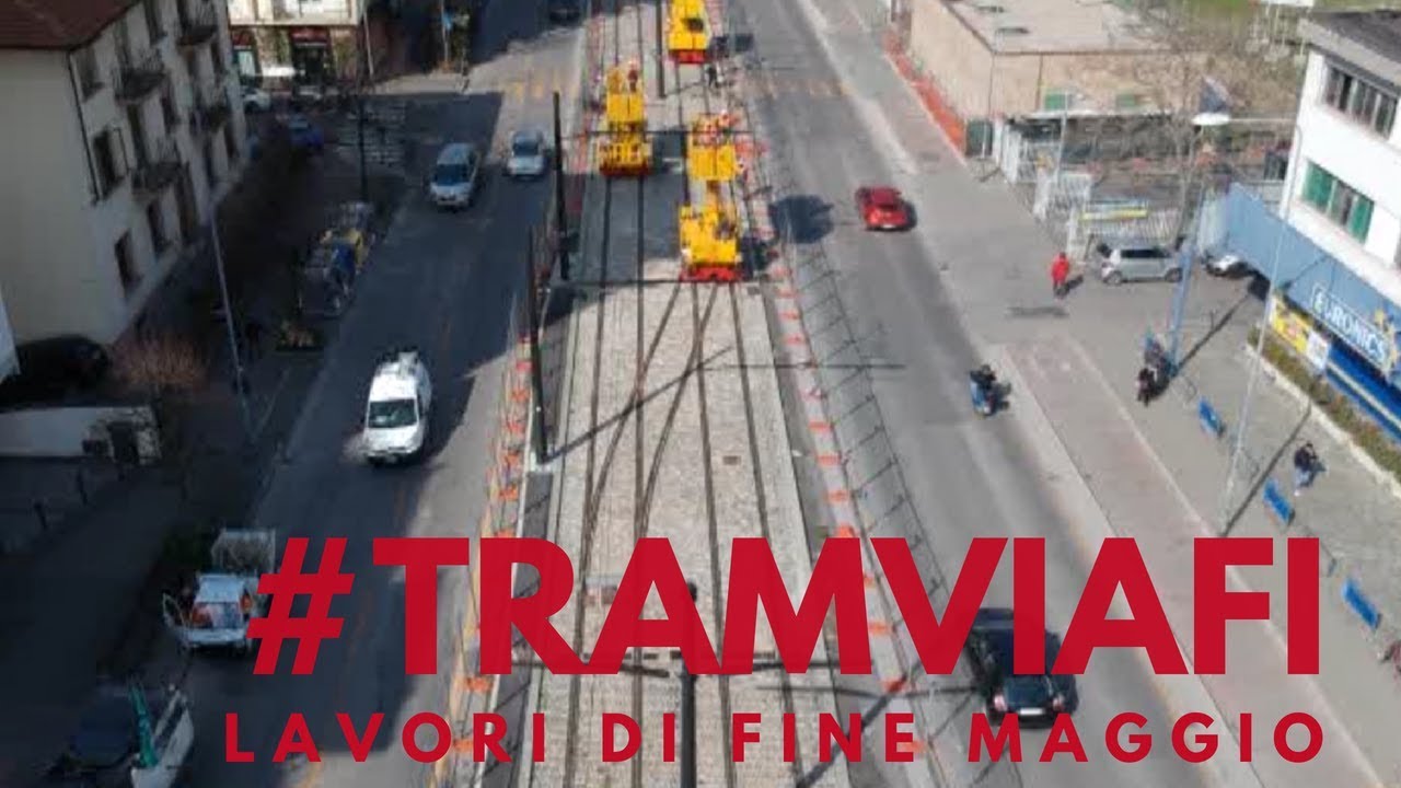 Tramvia Firenze, lavori di fine maggio