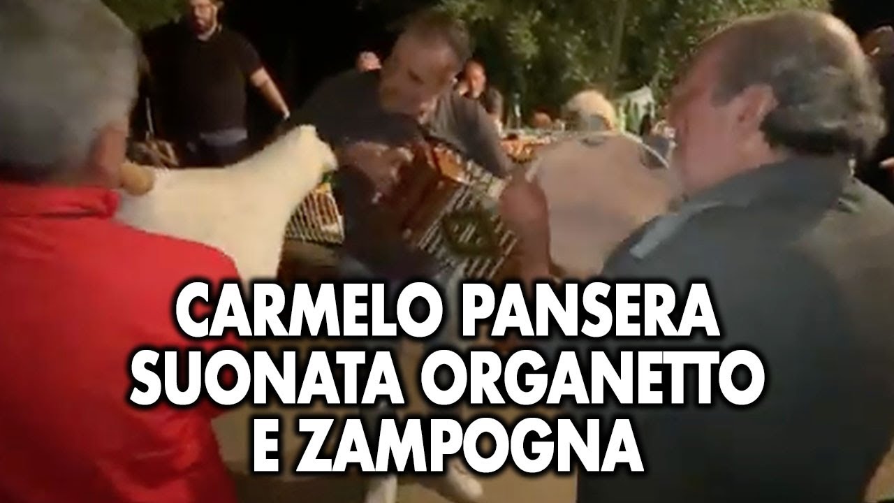 Carmelo Pansera - Suonata organetto e zampogna