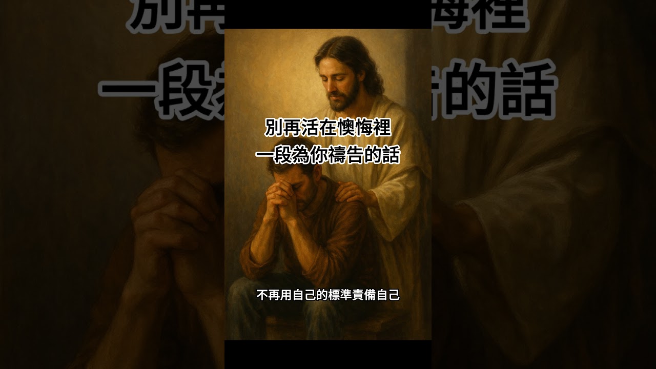 禱告時刻 #36｜擺脫懊悔的苦毒，靠主重新開始 #與主同行 #上帝 #耶穌 #教會 #禱告 #聖經  #福音
