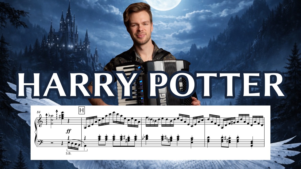 Hedwig's Theme: Harry Potter on Digital Accordion