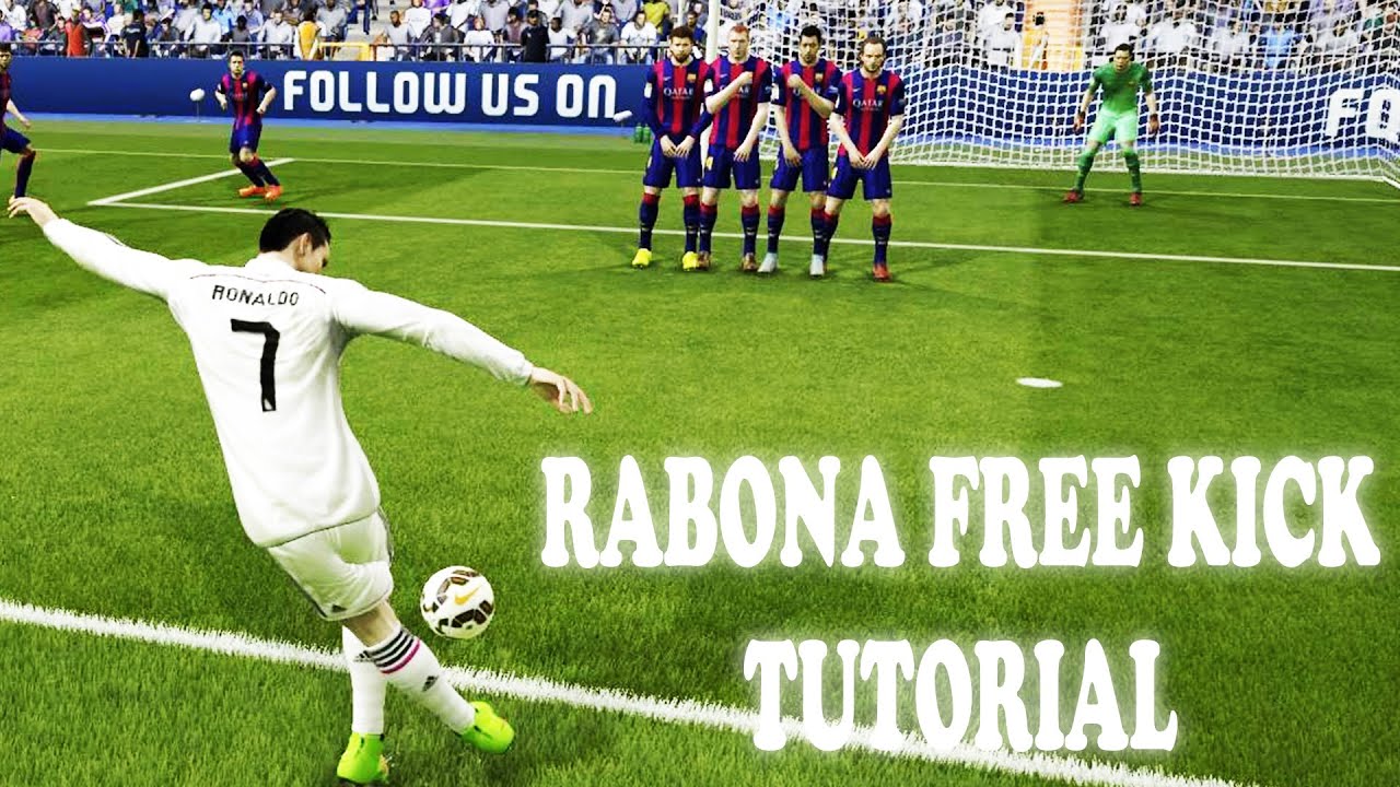 FIFA 15 How To Score Rabona Free Kicks | Xbox & Playstation