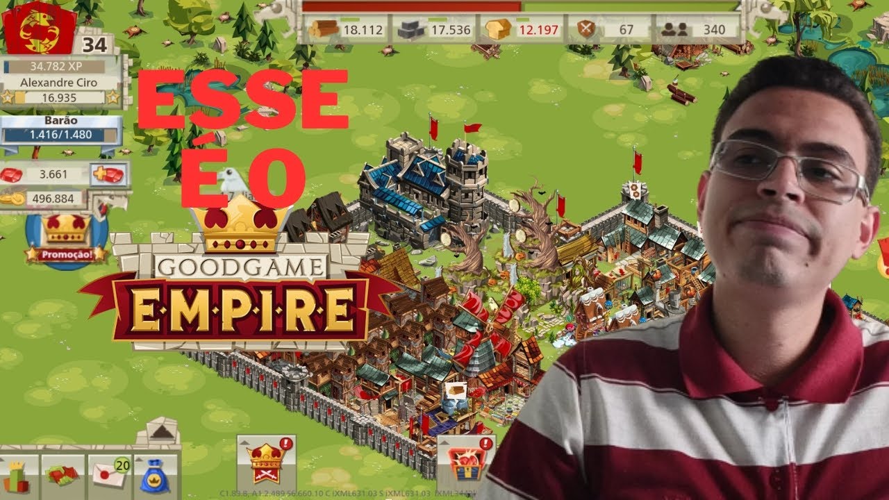Esse é o GoodGame Empire: Pay-to-Win Canibal e Estresse