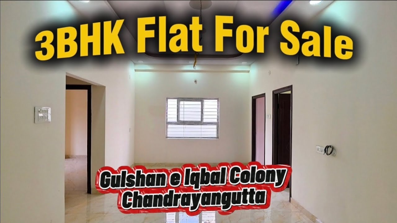 3BHK Flat in Gulshan e Iqbal Colony, Chandrayangutta | Hyderabad | Clear Title | 45 Lakhs #shorts 