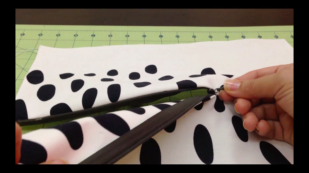 8/ تركيب و خياطة السحاب المخفي how to sew invisible zipper