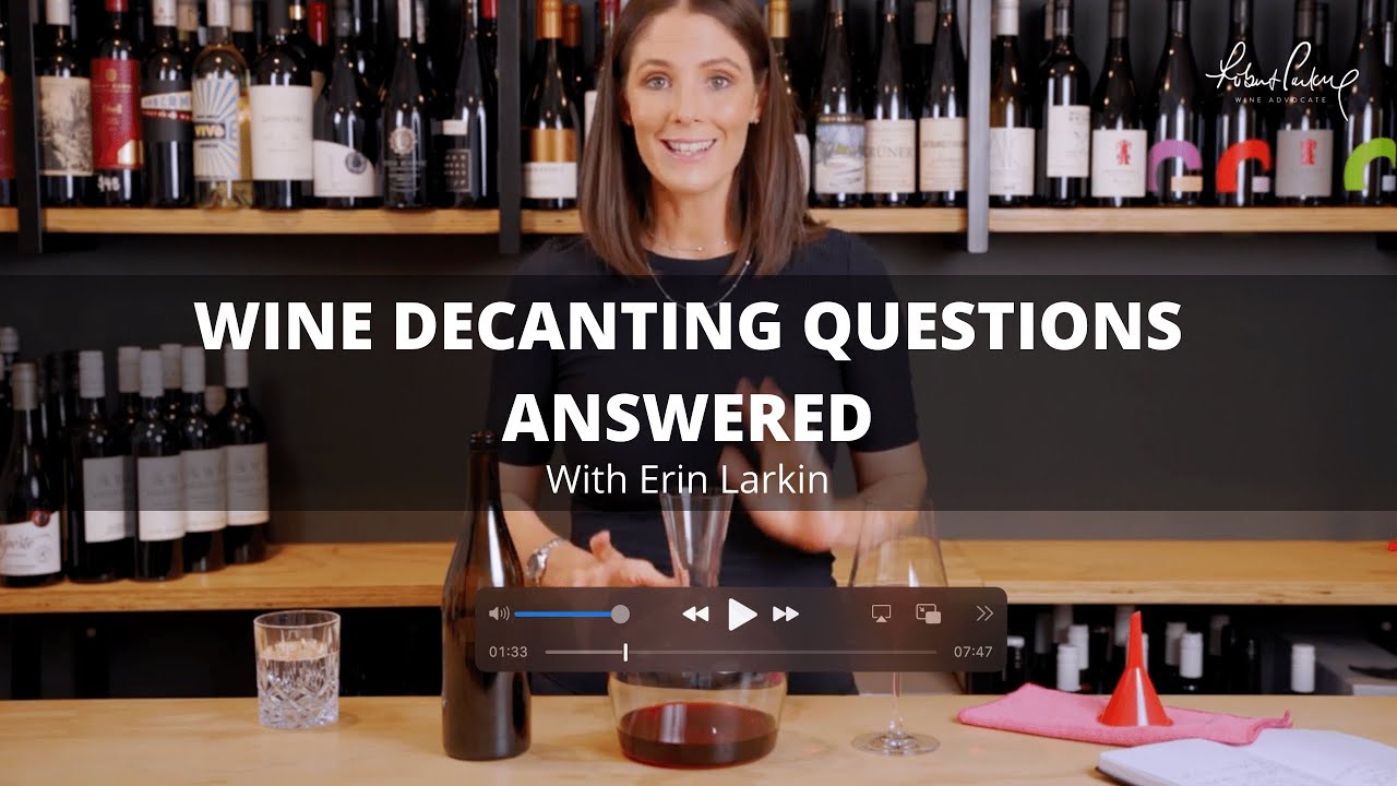 Wine Decanting Questions Answered