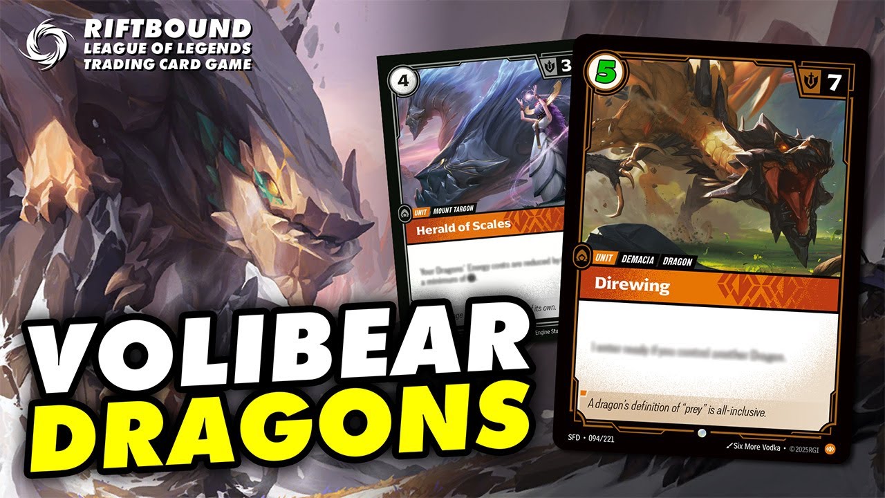 Volibear DRAGONS against @Savjz | Spiritforged | Riftbound: League of Legends TCG | TCG Arena