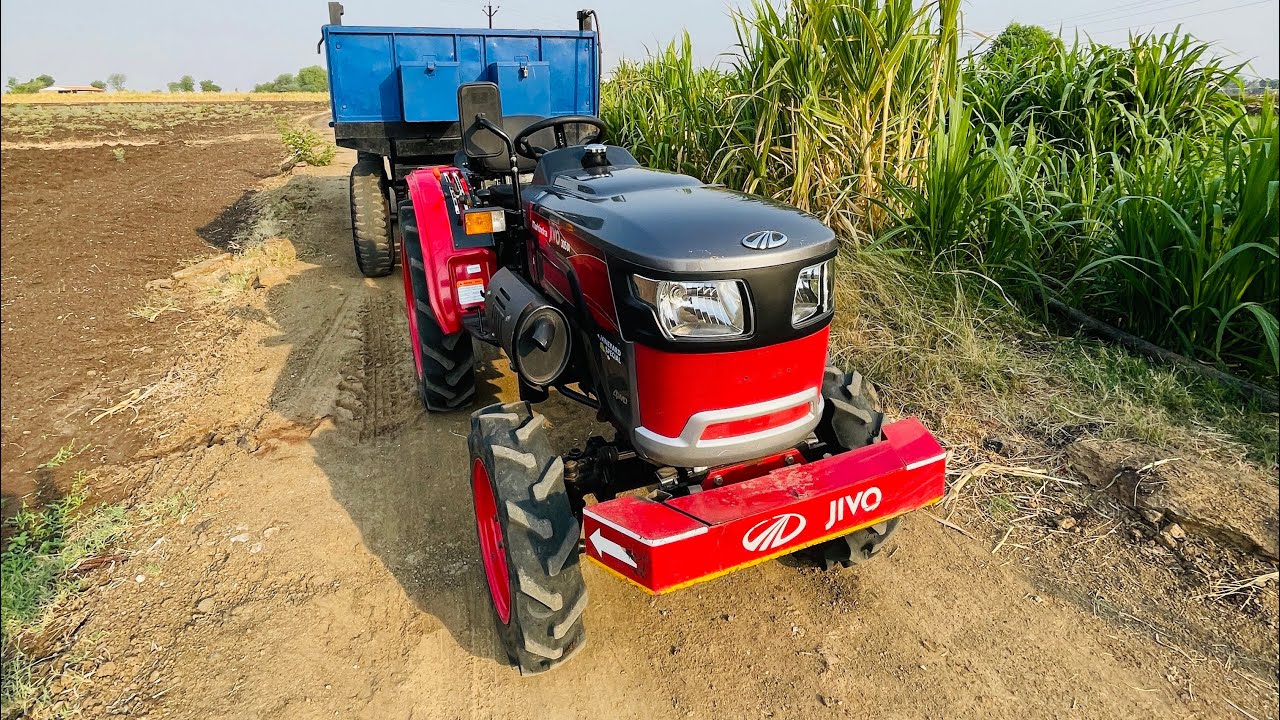 Mahindra Yuvraj 215 Tractor With 6 Fit Caltivetor Tractor Full Power Test