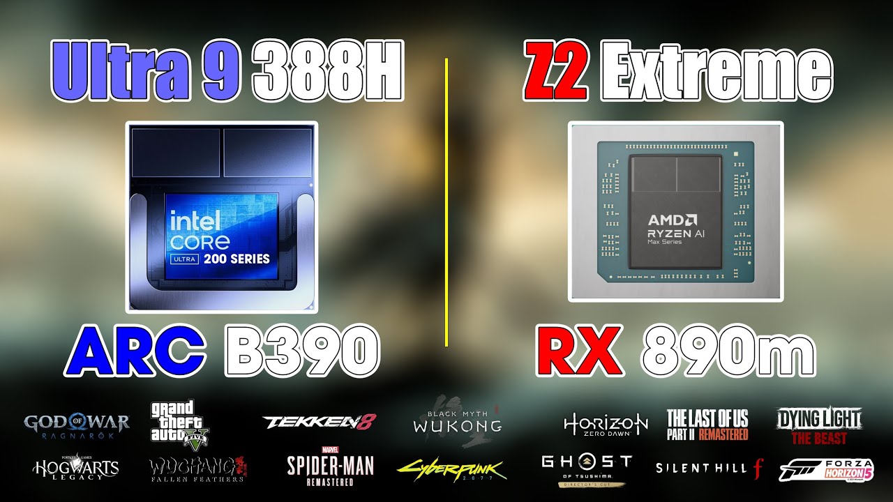 Z2 Extreme & Ultra X9 388H: The Ultimate Handheld Battle! | 1080p Gaming Test (30W TDP)