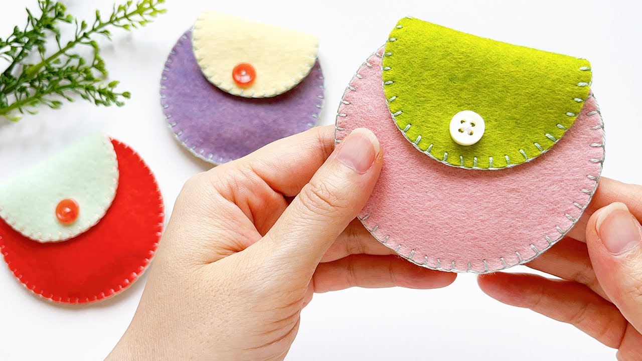 Как сделать простые мешочки | DIY Simple Pouch, Purse, Earbud Case