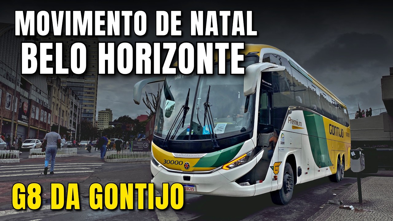 NATAL CHEGOU com TUDO! O MOVIMENTO IMPRESSIONANTE NA RODOVIÁRIA DE BH #2