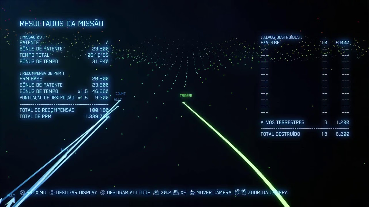 Ace Combat 7 PS5 - Ao Vivo/Live