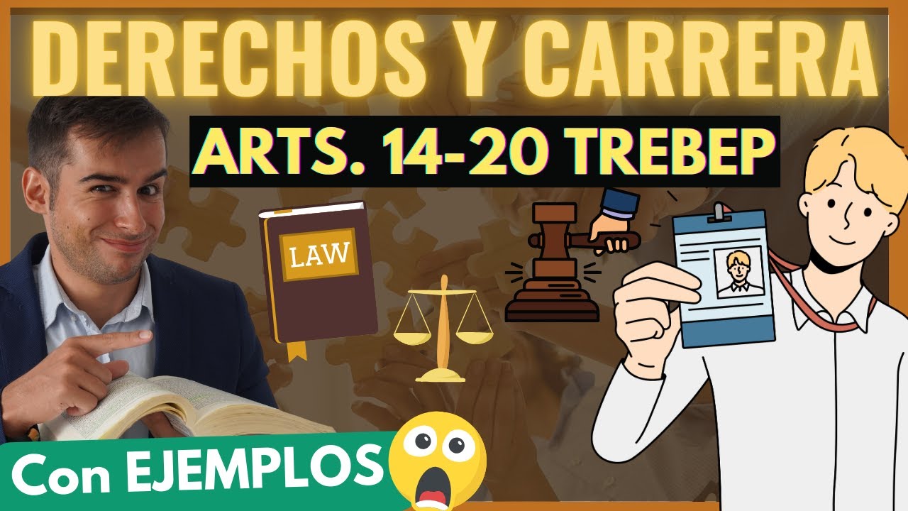 ➡️ ARTS. 14-20 TREBEP: DERECHOS individuales/colectivos y CARRERA【EXPLICADO con EJEMPLOS] 