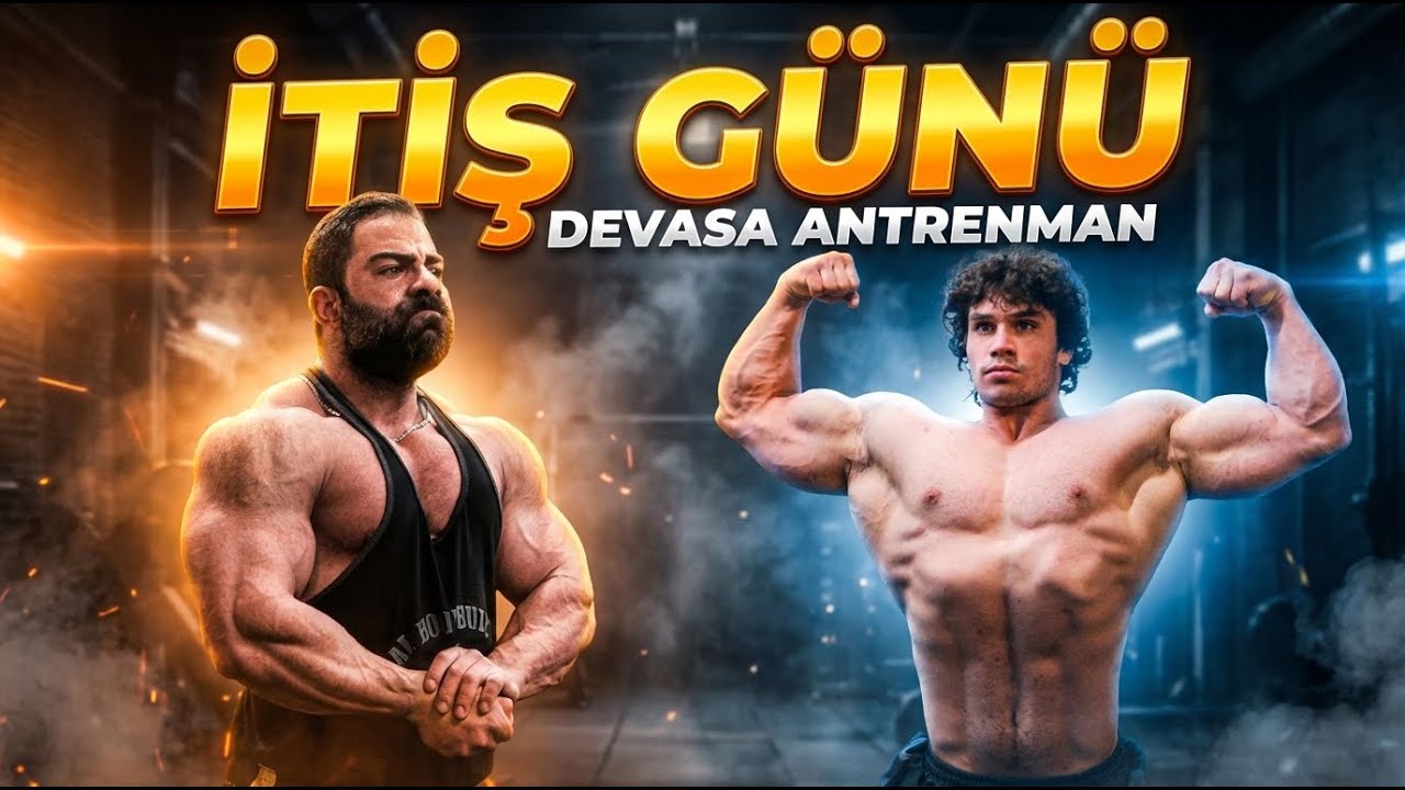 Burak Blanka ile İtiş Antrenmanı | Muhabbet, Pump ve Bol Set