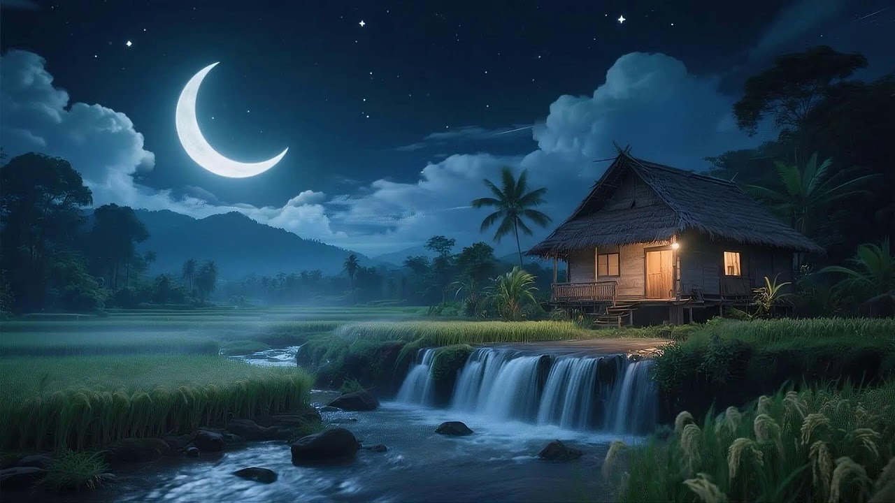 Peaceful Night 🌑Healing of Stress,Anxiety and Depressive States,Stop Overthinking,Day Night 11