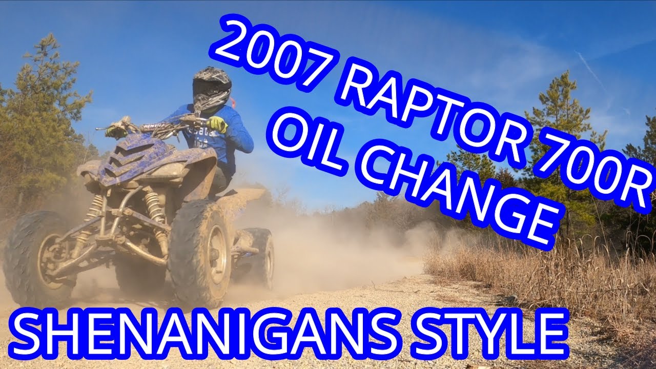 How To Change The Oil In A 2007 Yamaha Raptor 700R