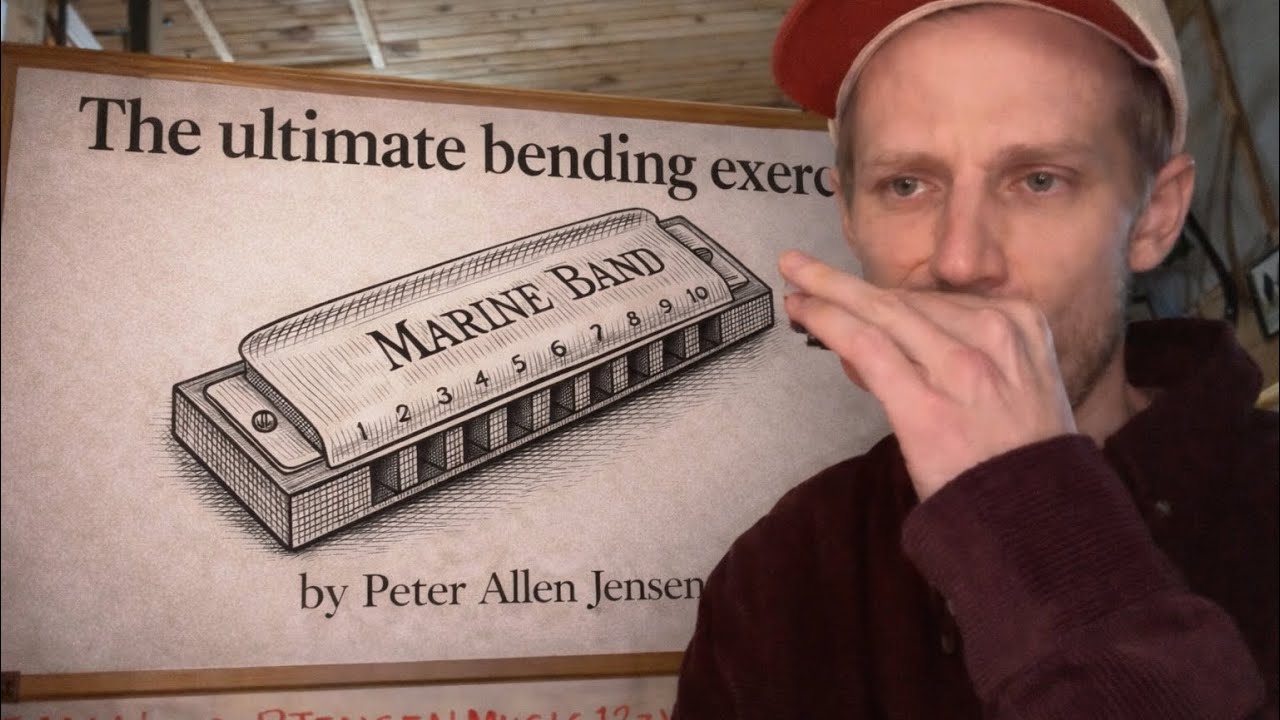 The Ultimate Bending Exercise! For The Professional Blues Harmonica Player! ￼