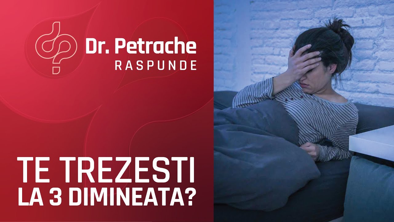 DE CE MA TREZESC LA TREI DIMINEATA?