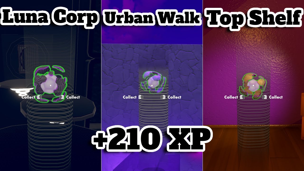 Free Core Locations In Luna Corp, Urban Walk & Top Shelf (Rec Room Invasion 2)