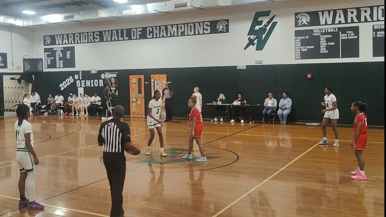 Terry Parker vs Eaglesview girls basketball Jacksonville FL.