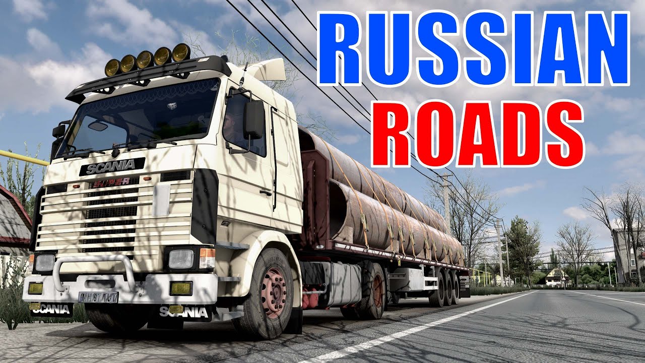 [ ETS 2 1.56 ] 🔹RELAXING DRIVING | RUSSIAN ROADS🔹