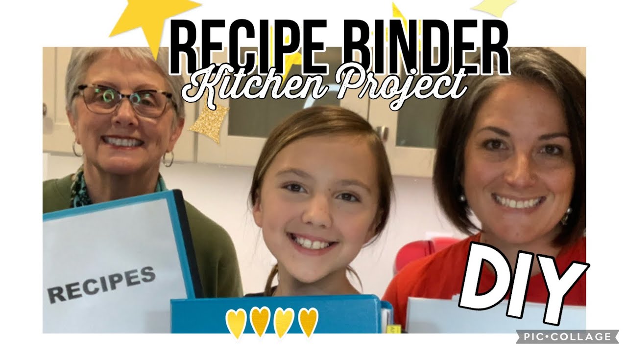 Recipe Binder: HOW TO + #DIY + #Organize