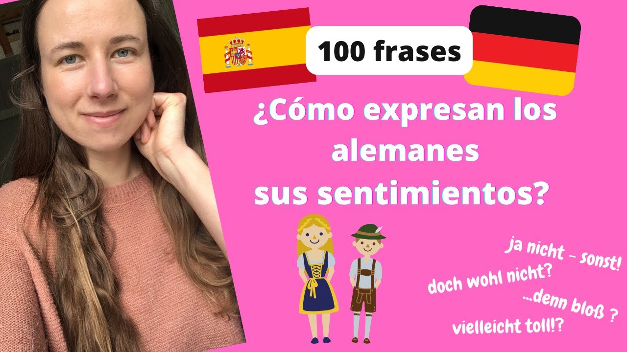 PARTICULAS MODALES 💓 ¿Cómo expresan alemanes sentimientos?  aprende mientras duermes + música A2 B1