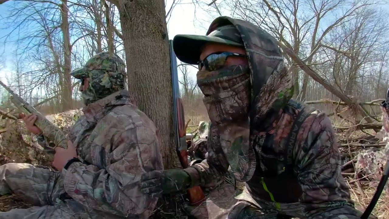 Michigan Spring Turkey Hunting 360 Virtual Reality 2018 - GoPro Fusion & Funky Chicken